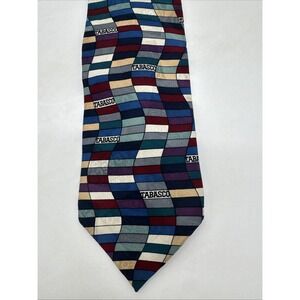 Vintage Tabasco Hot Sauce Silk Neck Tie Beautiful Design ANd Colors